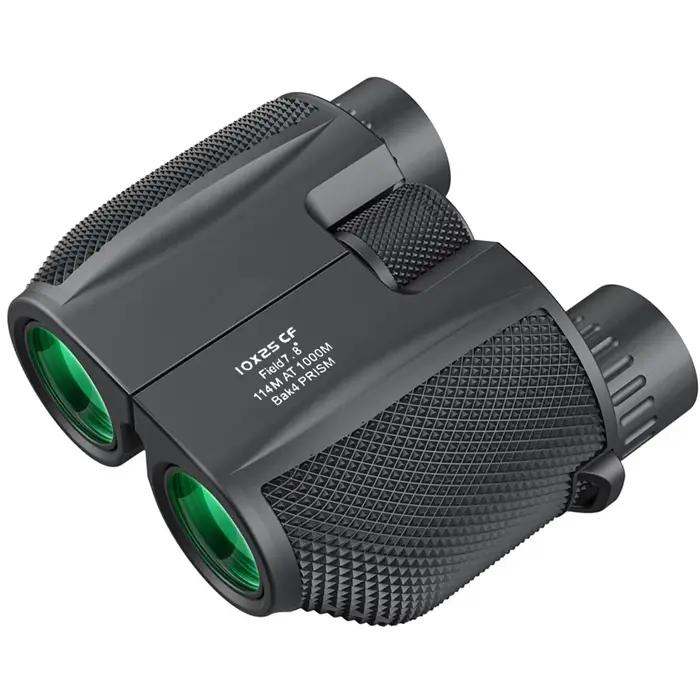 Jumelles 10X25 HD Mini télescope Portable BAK4 FMC