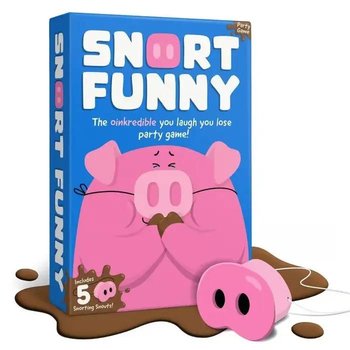 Le jeu de société hilarant Oinkcredible You Laugh You Lose