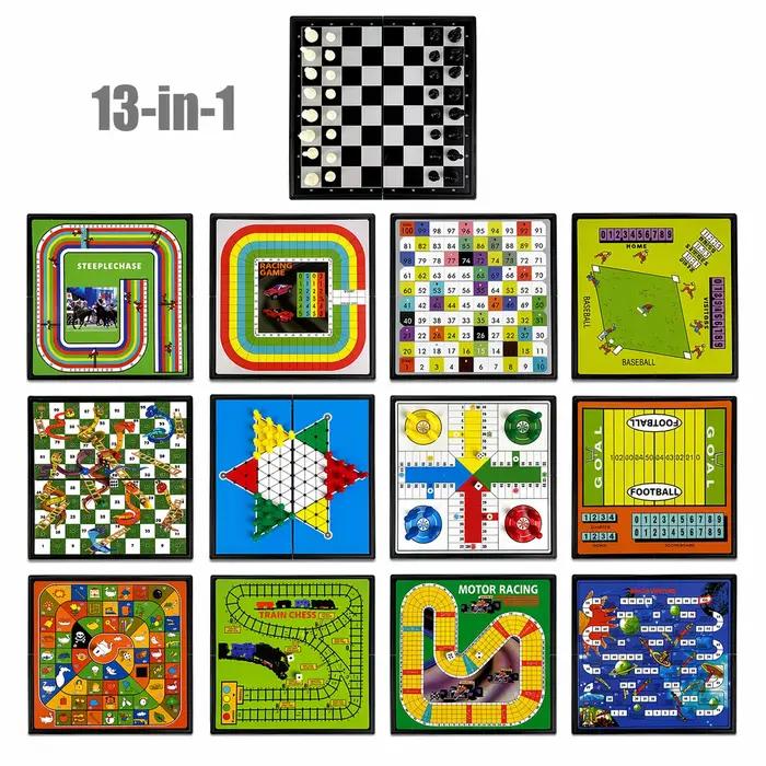 Jeu multifonctionnel Échecs et Dames pliable pour adolescents et étudiants occasion cadeau éducatif compétitif puzzle stratégique