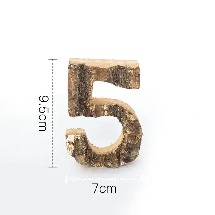 Lettres de l'Alphabet et Chiffres en Bois Massif