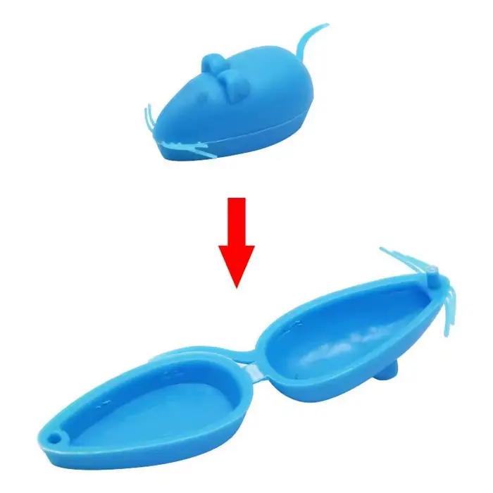 Boîte à dents de bébé en forme de Mini souris pour enfants, boîte de rangement pour dents de lait, organisateur en plastique pour chambre d'enfant