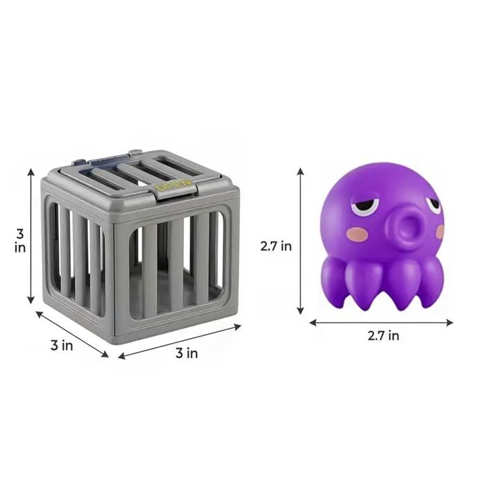 Ensemble de jouets de bain pour tout-petits avec boîte à poissons