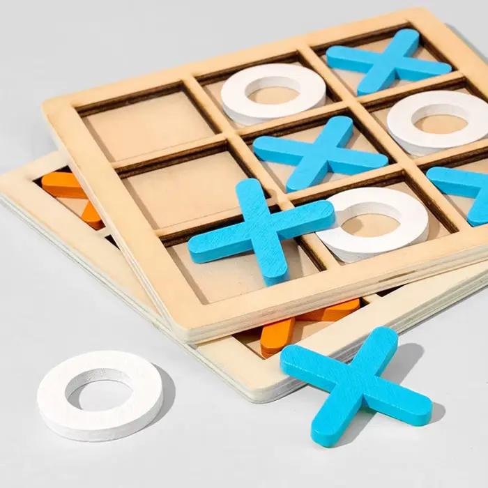 Jeu de jeu Montessori en bois