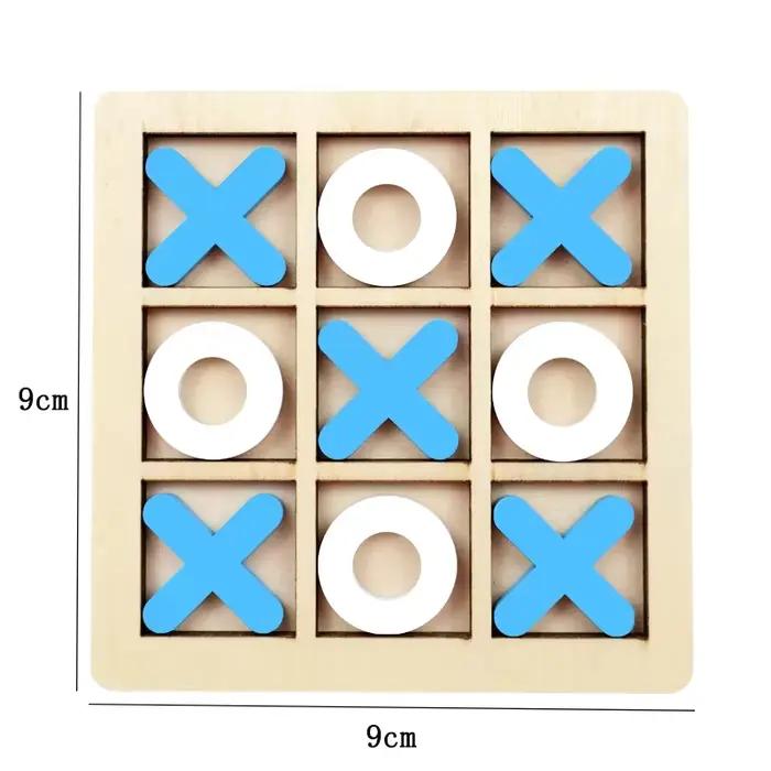 Jeu d'Echecs Montessori en Bois pour Enfant Animaux Nature Transport Cadeau Educatif Pour Occasions Speciales