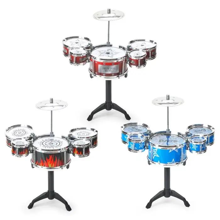 Ensembles de batterie pour enfants débutants, jouets pour enfants, batterie de jazz dynamique pour i