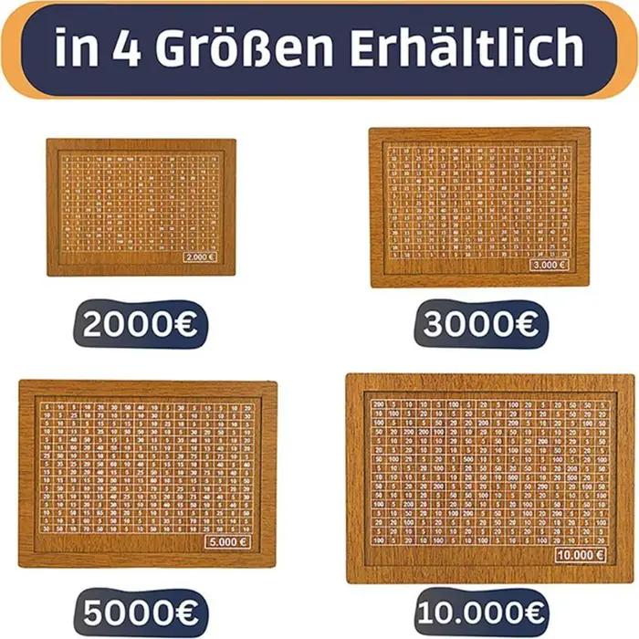 Nouvelle tirelire en bois réutilisable pour enfants