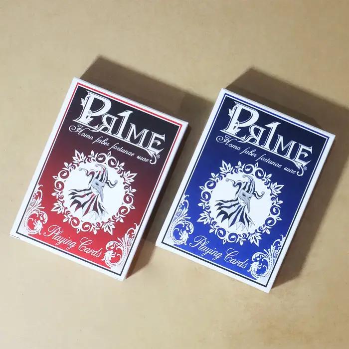 Paquet de cartes à jouer Premi Poker, index standard, bleu ou rouge, pour Blackjack, wald, chre, jeu de casino