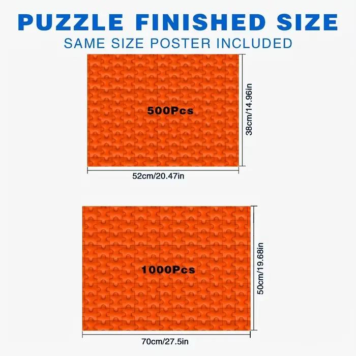 Puzzle pour adultes, grand livre de défi avec pièces de verrouillage noires et blanches