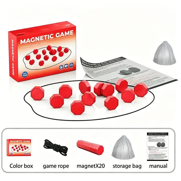 Jeu de société magnétique : jeu de pierres interactif