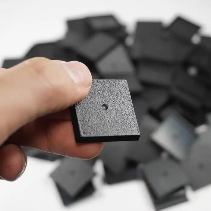 Bases carrées de 30 mm pour base de miniatures de jeux et bases de modèles de jeux de guerre