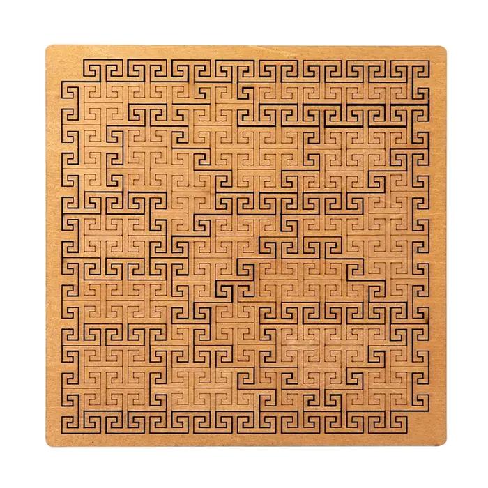 Puzzle IQ en Bois Durables et Captivants pour Défis Intellectuels Adultes et Enfants Occasions Fêtes Anniversaires Noël Moments Partagés