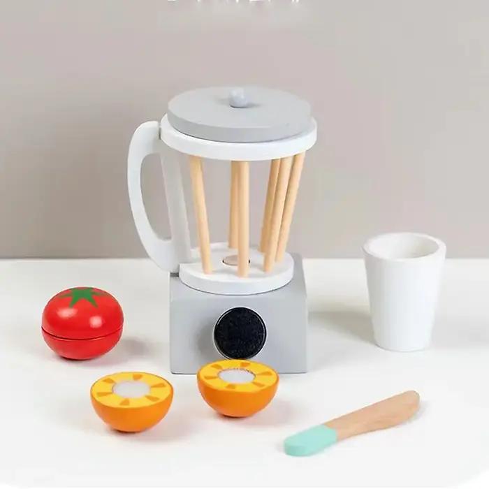 Jouets de cuisine en bois, jeux de simulation, jeux de rôle, simulation réaliste, cadeaux pour garçons et filles