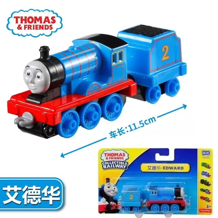 Jouets de train miniature Thomas & Amis 1:43 en métal pour enfants, cadeau d'éveil et d'anniversaire pour garçons occasions spéciales