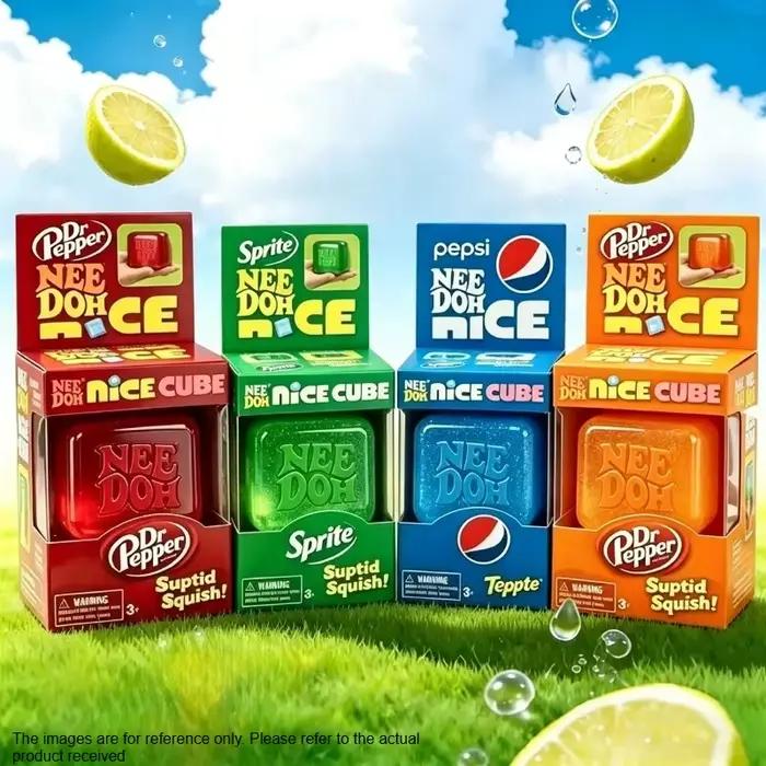Jouet anti-stress souple et moelleux Needoh Nice Cube Suptid Squish Toy 2026
