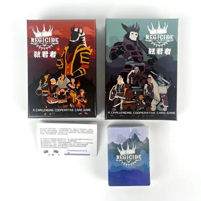 Jeu de société Regicide : jeu de cartes multijoueur coopératoire avec un nouveau jeu de puzzle passionnant