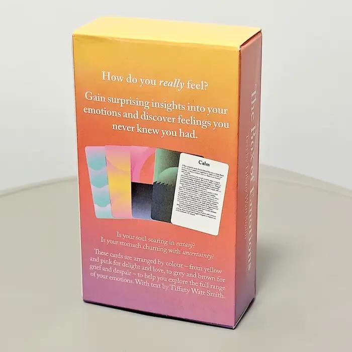 10, 3*6 cm La boîte des émotions - 80 cartes pour rendre le sens des vos sentiments