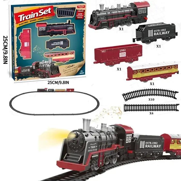 Jouets de Train pour garçons avec lumières et son