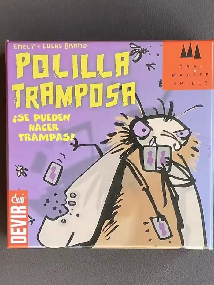 Jeu de cartes Polilla 2025 pour fêtes familiales et amicales, boîte de rangement solide, jeu de société pour adultes et adolescents, cadeau idéal pour occasions spéciales