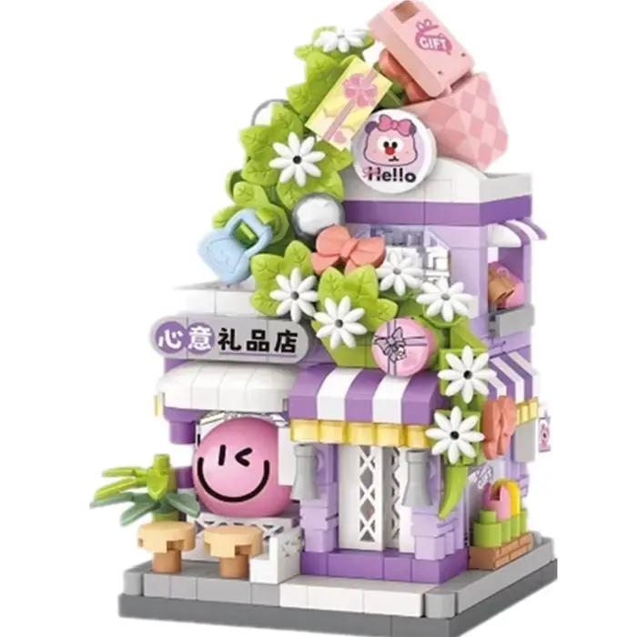 NOUVEAU Kit de Blocs de Construction pour Filles : Modèle de Jouet Maison de Nourriture