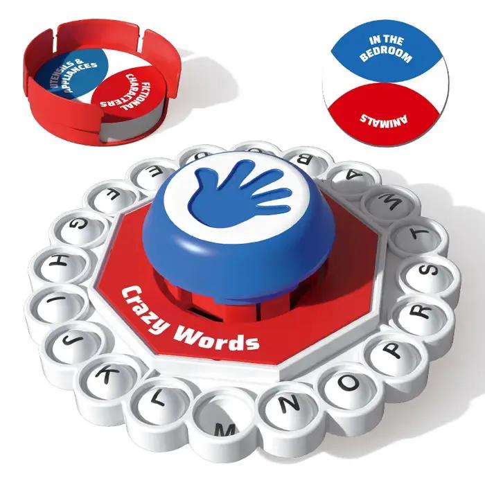 Jeu de société Crazy Alphabet Words Press Chessboard