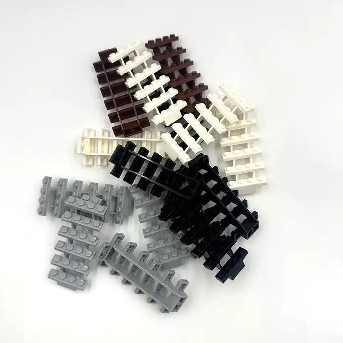 4 pièces escalier MOC briques 7x4x6 maison escaliers droite ouverte 30134 marches échelle modulaire