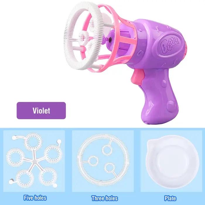 Pistolet à bulles créatif