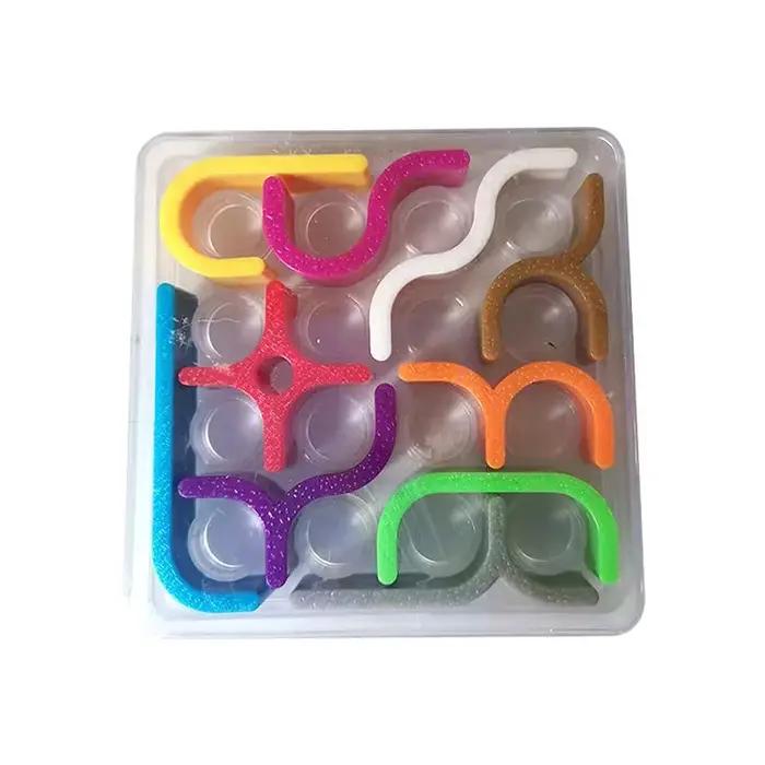 Puzzle d'intelligence 3D créatif courbe folle Sudoku jeux