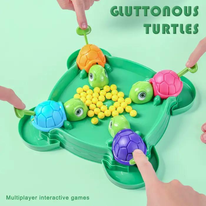 Jeu de réunion de famille AIUAZA tortue mangeant des haricbons compétitif fête pour quatre personnes occasions spéciales joueurs enfants adolescents