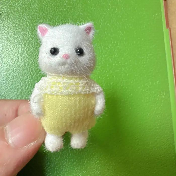 Jouet pour fille figurines Anime enfants jouets pour filles cuisines mignonnes forêt famille Mini ornements