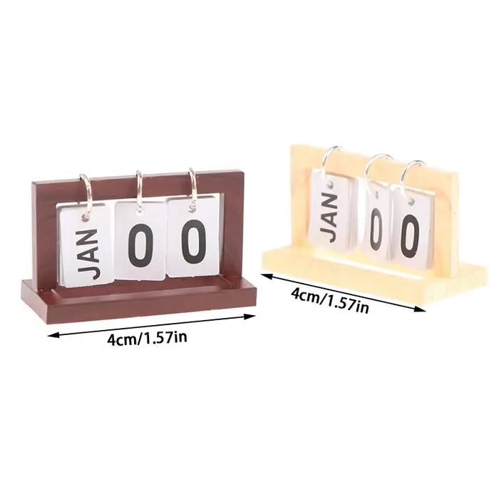 Calendrier Miniature pour maison de poupée 1:12