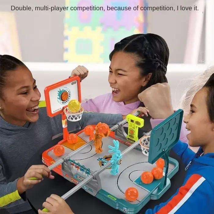 Planche de tir de basket-ball interactive pour enfants et adolescents - Jouet éducatif durable - Jeu de compétition - Occasions spéciales et partys