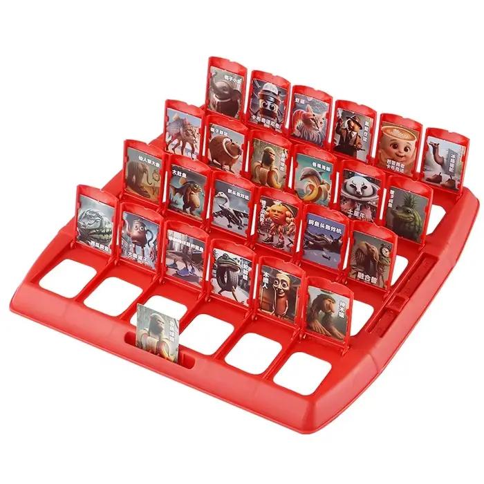 Jeu de cartes interactif Tralarero Tralala pour deux joueurs occasion cadeau anniversaire jeu de société déduction stratégie amical convivial portable grisclair