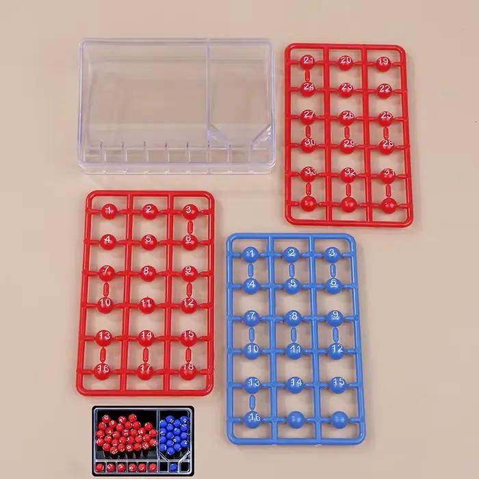 Machine de sélection de nombres de jouets de loterie porte-bonheur, 1 pièce, Mini jeux de Bingo de l