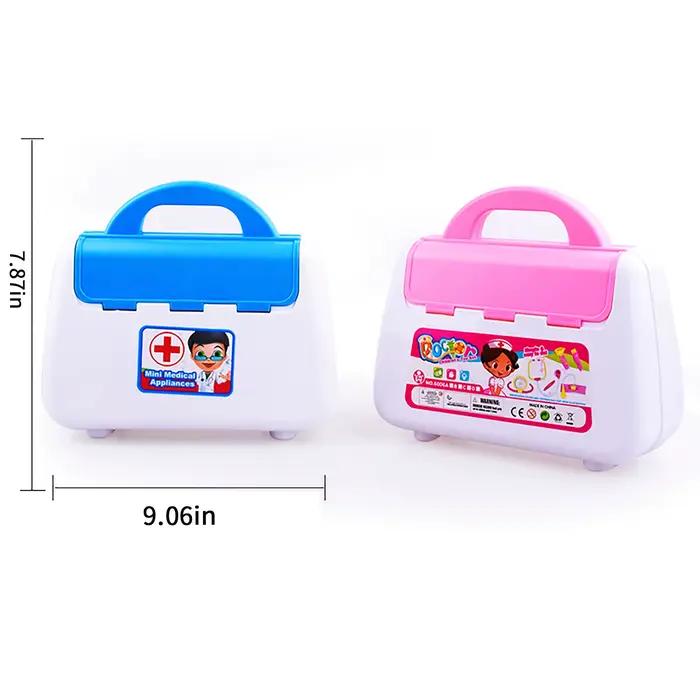 Coffret de 16 Pièces Pour Enfants Boîte à Médicaments Sonore Lumineuse Outils Mêdiciaux Simulés Docteur Infirmière Jeu Familial Occasions Spéciales