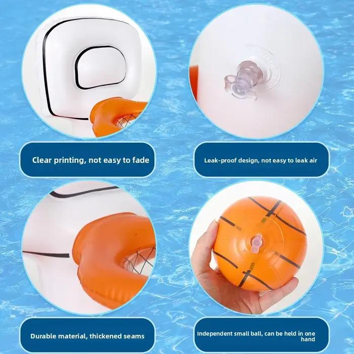 Jeu de basket-ball aquatique interactif pour activités de plein air et jeux parent-enfant occasions spéciales enfants plus de 3 ans sans produits chimiques préoccupants