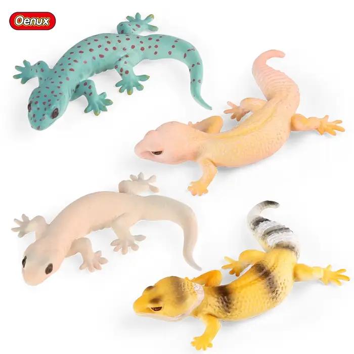 Oenux nouvelle Simulation reptiles sauvages animaux Figurines lézard modèle Figurines enfants éducat