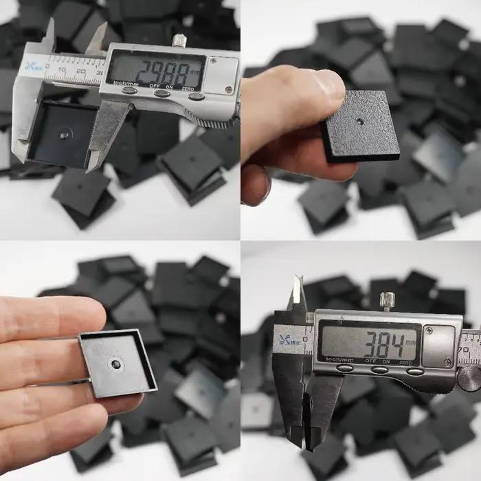 Bases carrées de 30 mm pour base de miniatures de jeux et bases de modèles de jeux de guerre