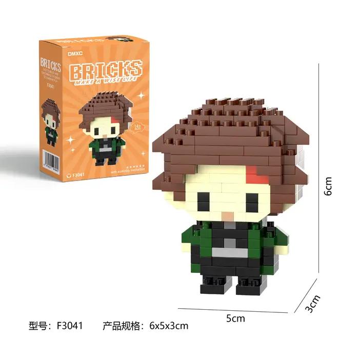 Deman Slayar Lega kimetsu no yaibe blocs de construction Tomioka Giyuu Figure Kamado Tanjirou