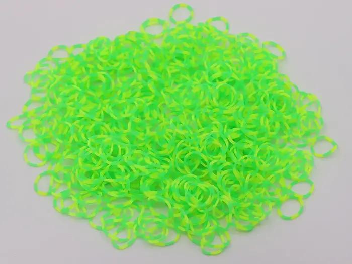 Bracelets à métier à tisser double couleur accessoire de création de bijoux pour filles cadeau artisanal pour enfants occasions spéciales