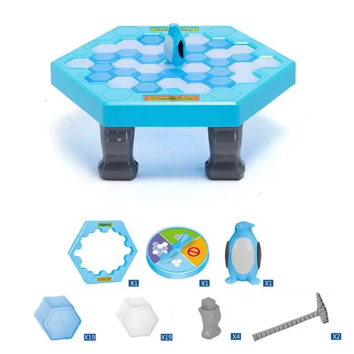 Piège à Pingouins drôle jeu de société interactif intérieur brise-glace sauver pingouin table parent-enfant cadeau enfant occasionnels