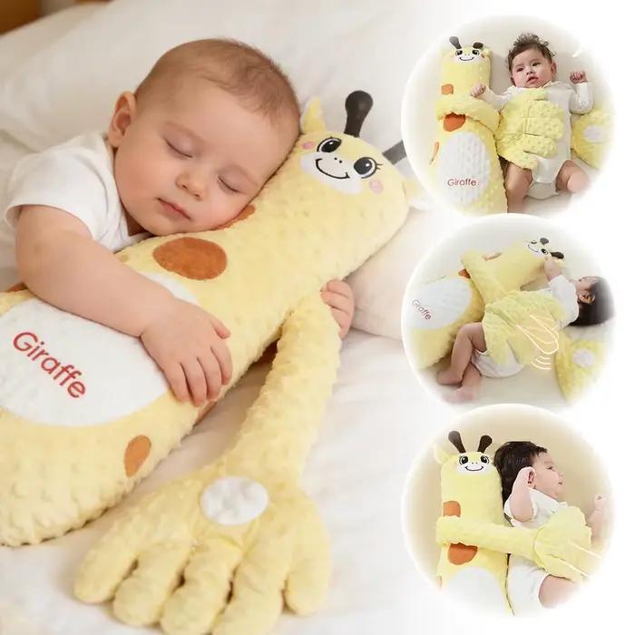 Oreiller de Sommeil pour Bébé Girafe 3 Modes avec Télécommande