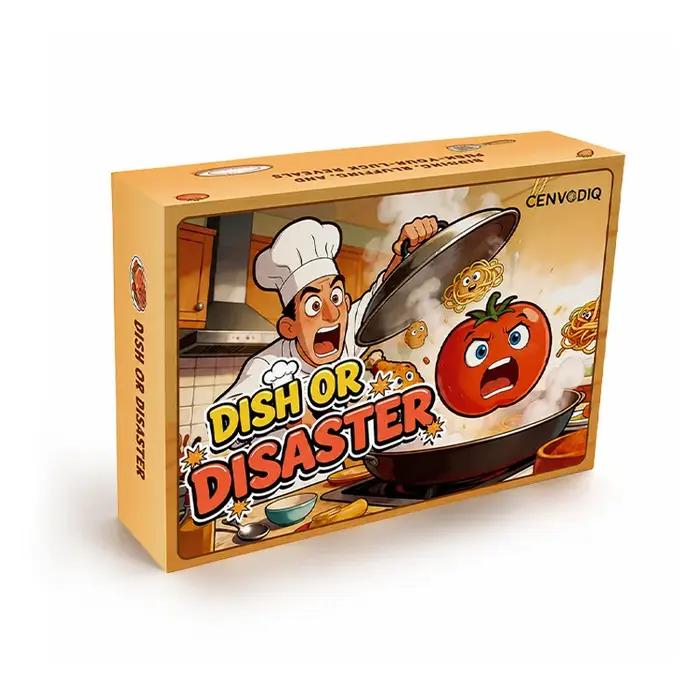 Jeu de cartes Food Strategy pour 2 à 6 joueurs jeu de société rapide avec cartes cachées choix de mise aux enchères révélations de la chance pour adolescents et adultes occasions spéciales