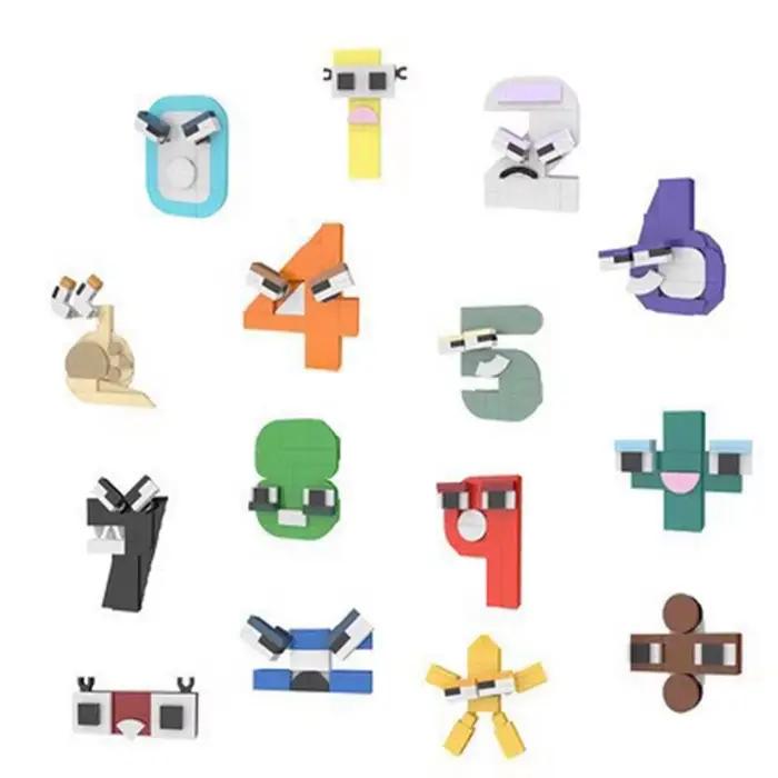 Ensemble de blocs de construction alphabétiques A-Z pour l'éducation et la création, jouets DIY en plastique ABS, cadeaux pour anniversaires et Noël, activités éducatives et loisirs familiaux