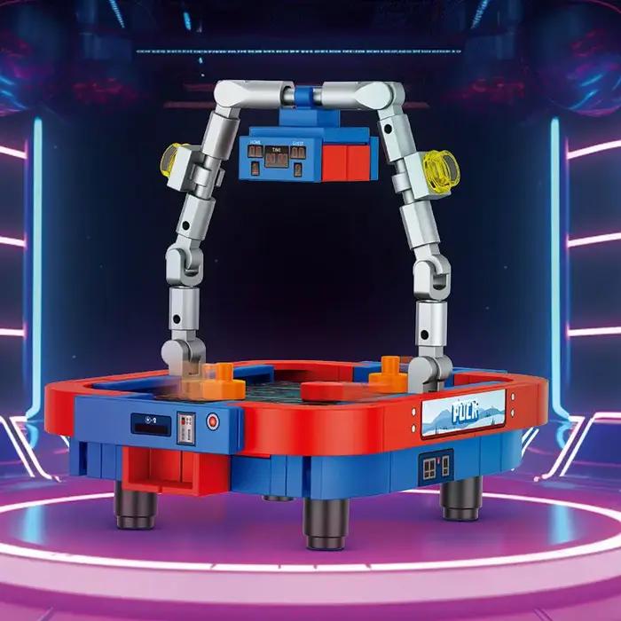 MOC City Street View Games Machine Building Blocks Arcade Computer Projector Camera Ski Ball Room Scene Bricks Kids Toys Gifts