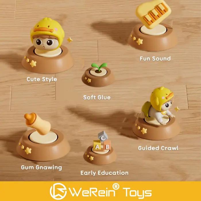 Jouet musical éducatif poupée rampante pour nourrissons et tout-petits temps de jeu éveil inclusion garçons filles occasions spéciales