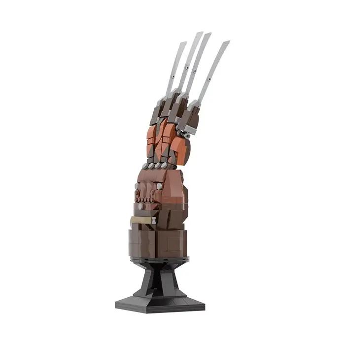 MOC un cauchemar sur Elm Street gants blocs de construction bricolage