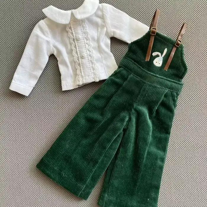 Vêtements de poupée Dula 2026 : Ensemble robe et bretelles pour poupées Blythe, Qbaby, ob24, ob22, A