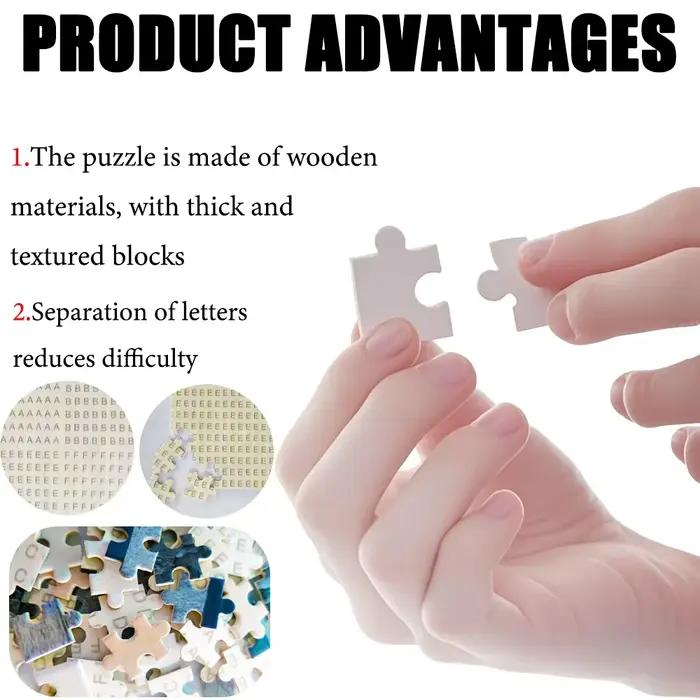 Puzzle en bois personnalisé multi-images pour anniversaire mariage souvenir en bois durable et exclusif pour la maison