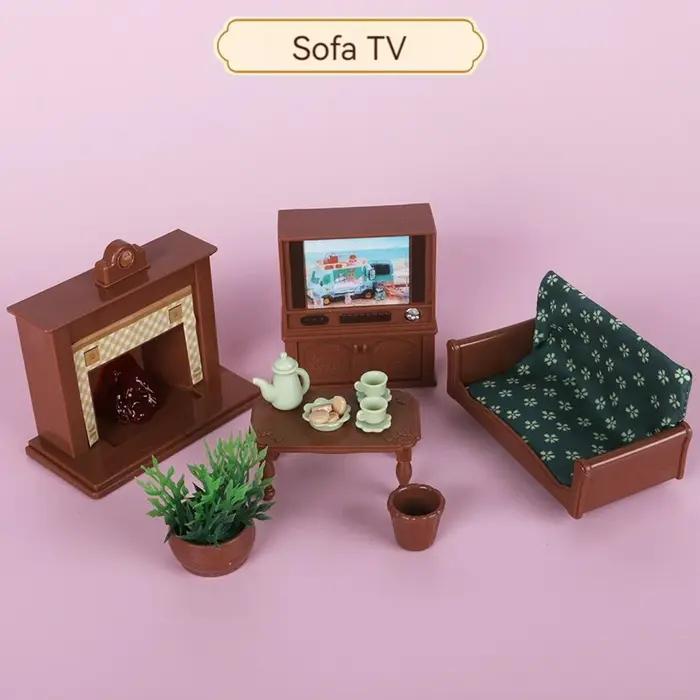 Accessoires pour maison de poupée Animaux de la forêt 3-12 ans occasion spéciale imagination nature matériau plastique certifié europe