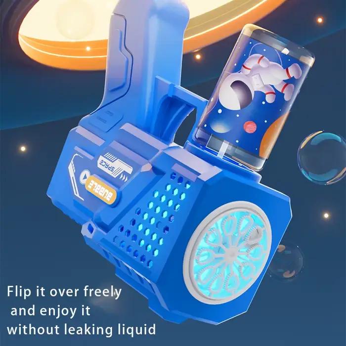 Jouet électrique Gatling automatique à 10 trous, bulle soufflante pour jouets pour enfants, cadeaux